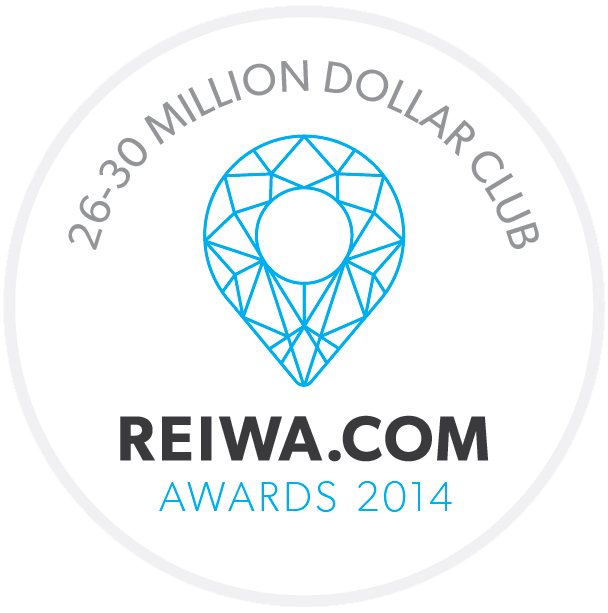 26-30 MILLION DOLLAR CLUB - REIWA.COM AWARDS 2014
